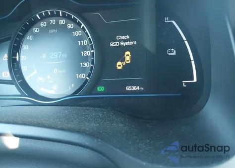 2018 Hyundai Ioniq Hybrid Sel z USA, uszkodzony, nr VIN KMHC75LC3JU062199